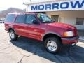 1999 Laser Red Metallic Ford Expedition XLT 4x4  photo #2
