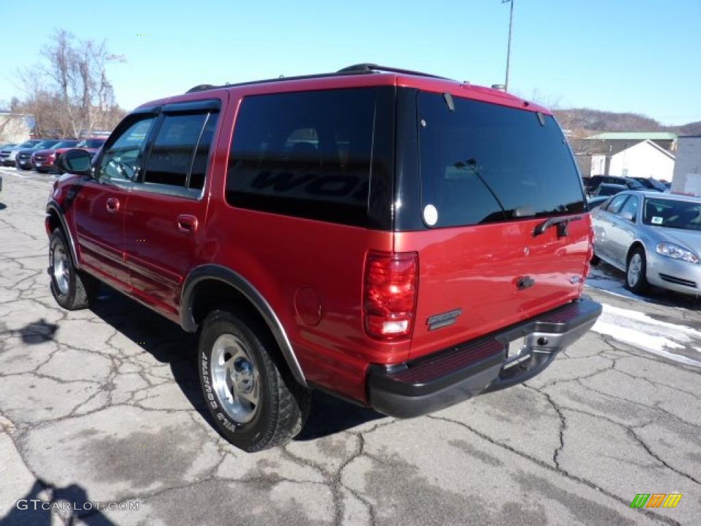 Laser Red Metallic 1999 Ford Expedition XLT 4x4 Exterior Photo #44792846