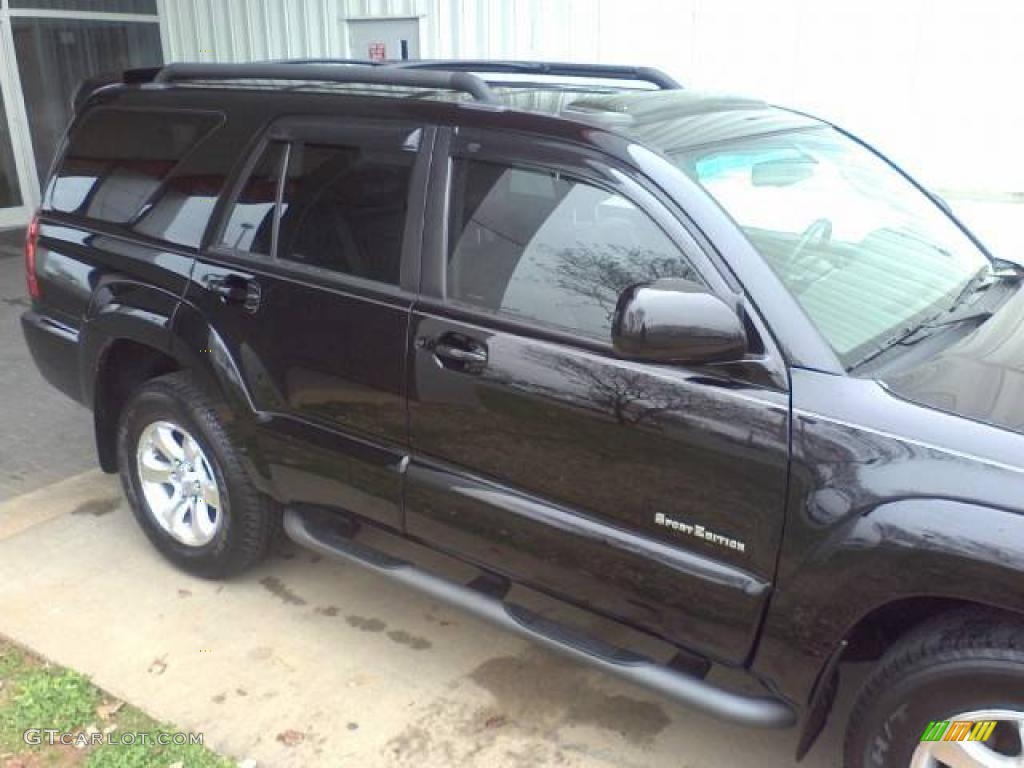 2008 4Runner Sport Edition - Black / Dark Charcoal photo #21