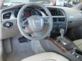 2011 Audi A5 Cardamom Beige Interior Dashboard Photo
