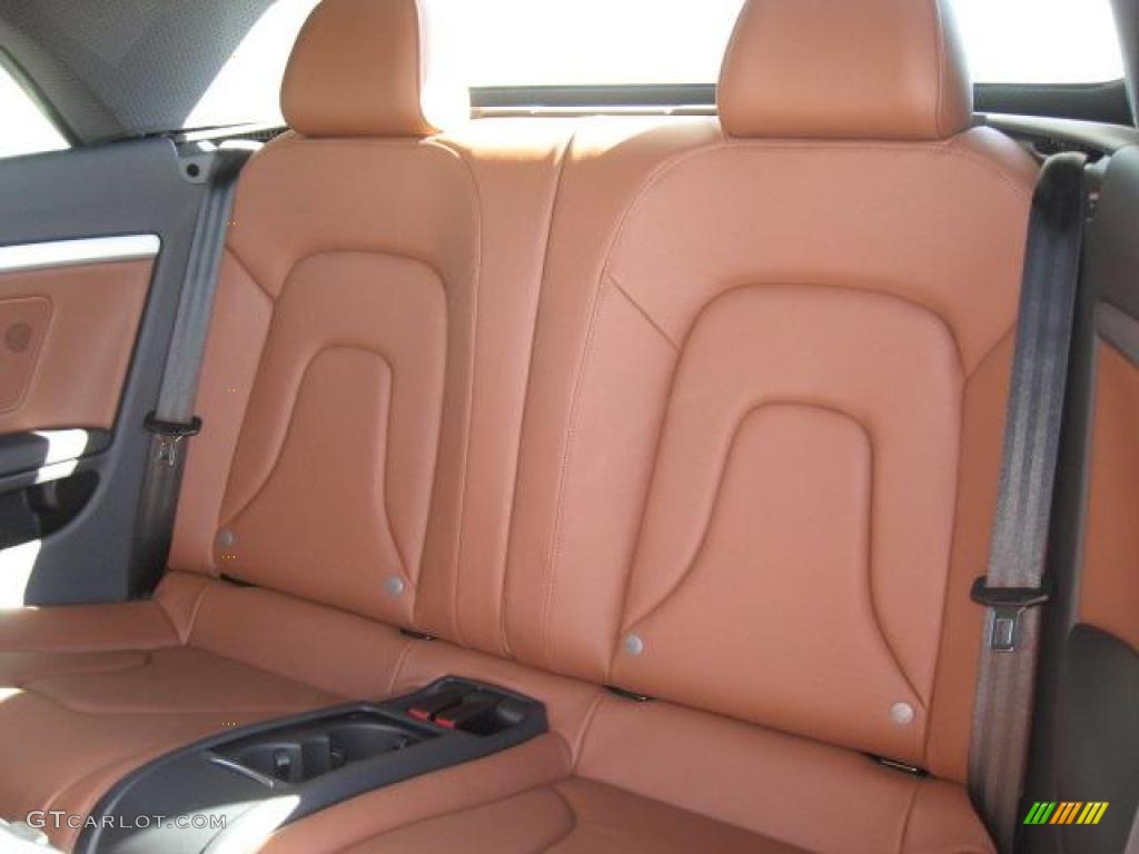 Cinnamon Brown Interior 2011 Audi A5 2.0T Convertible Photo #44793194