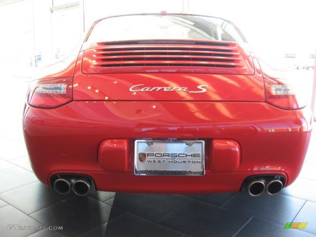 2011 911 Carrera S Coupe - Guards Red / Sand Beige photo #3