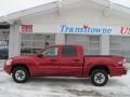 2007 Lava Red Mitsubishi Raider LS Double Cab 4x4  photo #19