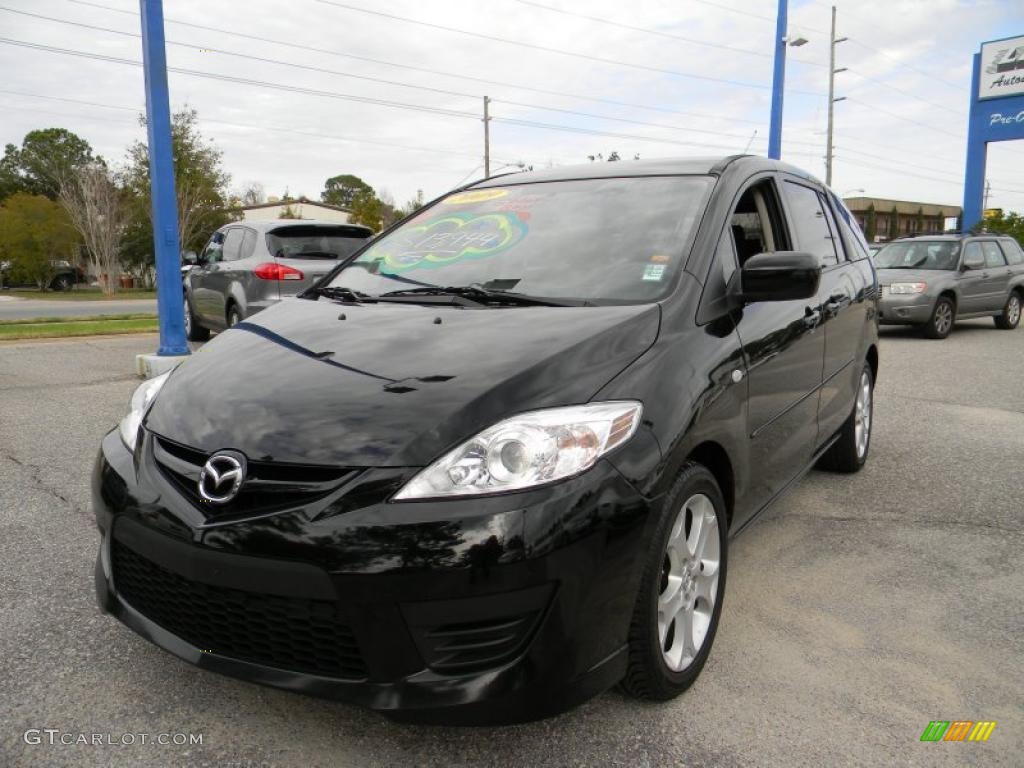 Brilliant Black Mazda MAZDA5