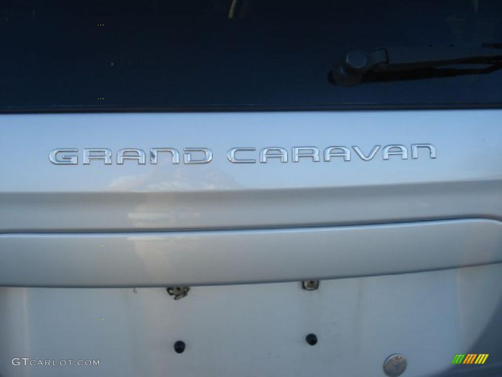 2001 Grand Caravan Sport - Bright Silver Metallic / Taupe photo #34