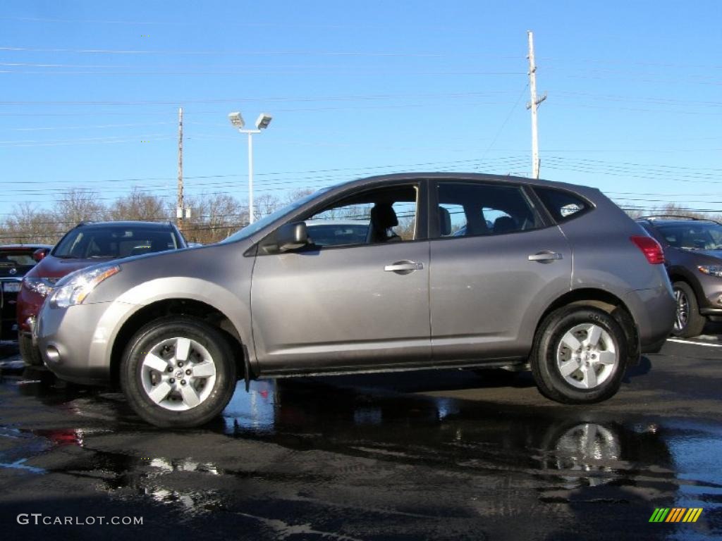 Gotham Gray 2009 Nissan Rogue S AWD Exterior Photo #44799018