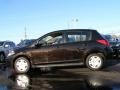 Espresso Black 2010 Nissan Versa 1.8 S Hatchback Exterior