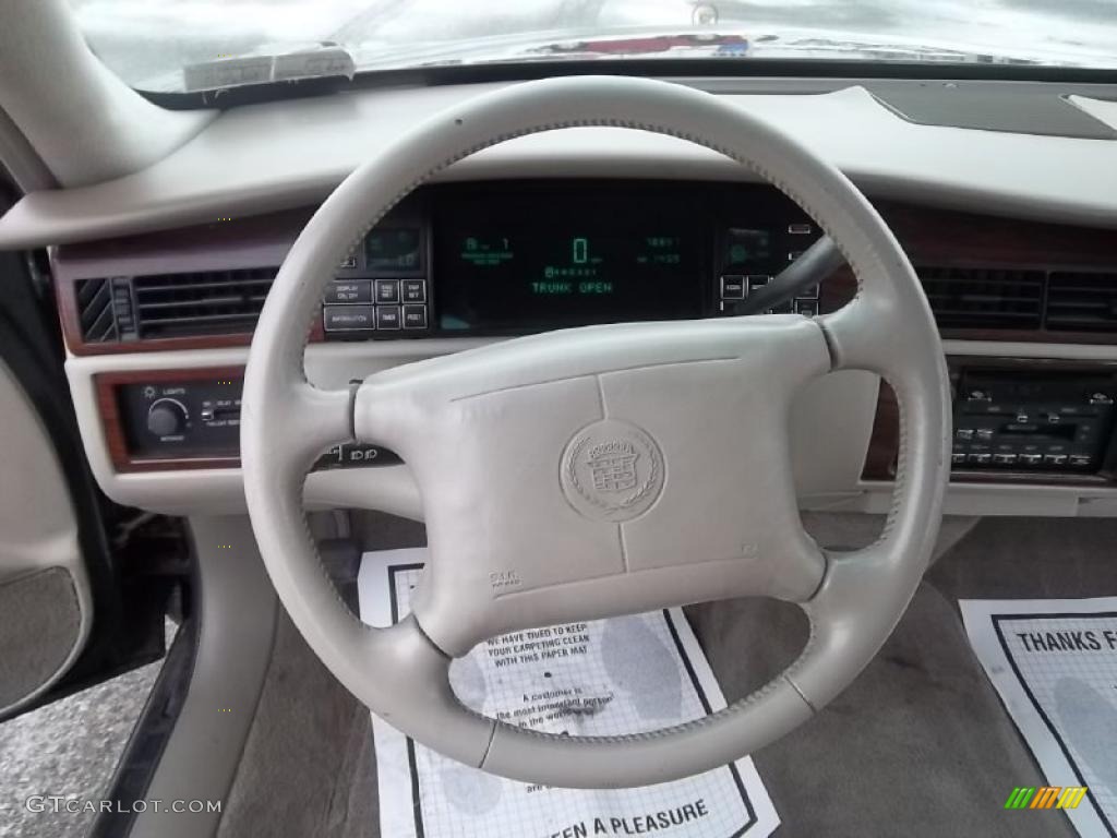 1995 Cadillac DeVille Sedan Gray Steering Wheel Photo #44799448