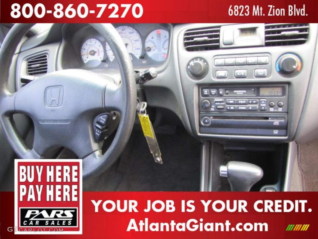 1998 Accord LX V6 Coupe - Regent Silver Pearl / Quartz photo #10