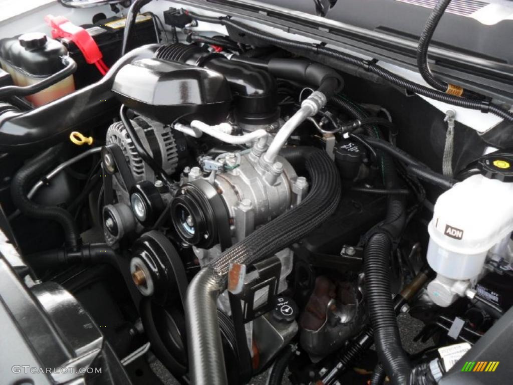 2009 Chevrolet Silverado 1500 Extended Cab 4.3 Liter OHV 12-Valve Vortec V6 Engine Photo #44800078