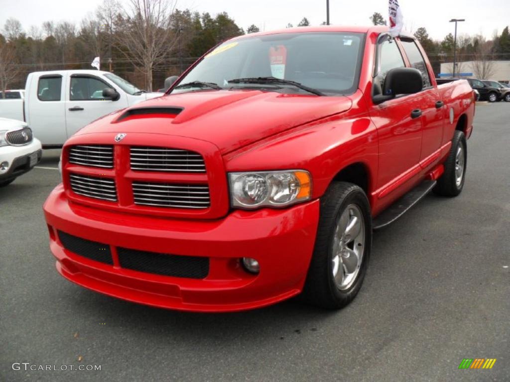 Flame Red Dodge Ram 1500