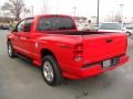 2004 Flame Red Dodge Ram 1500 Sport Quad Cab  photo #2