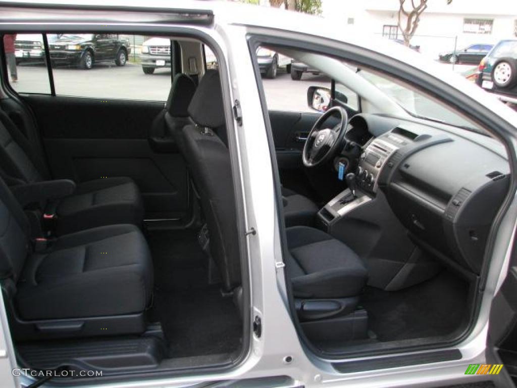 2008 MAZDA5 Touring - Sunlight Silver / Black photo #16