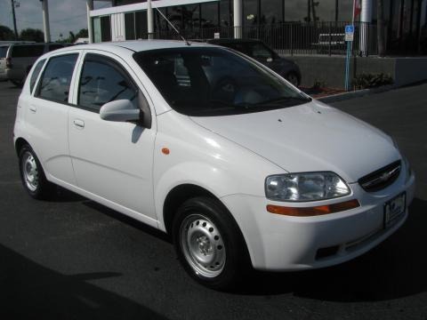 2004 Chevrolet Aveo Special Value Hatchback Data, Info and Specs