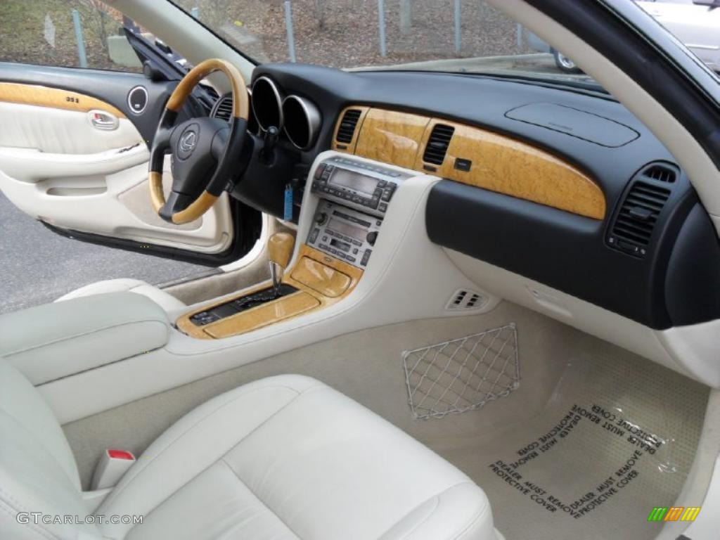 2005 Lexus SC 430 Ecru Beige Dashboard Photo #44802018
