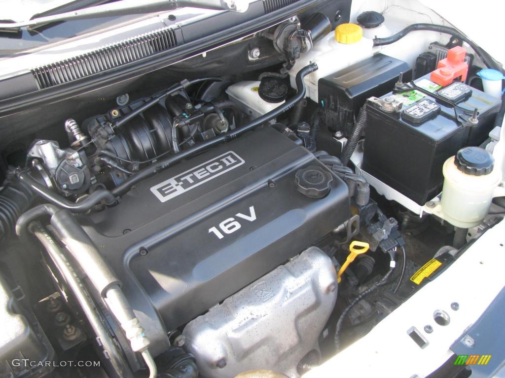 2004 Chevrolet Aveo Special Value Hatchback Engine Photos