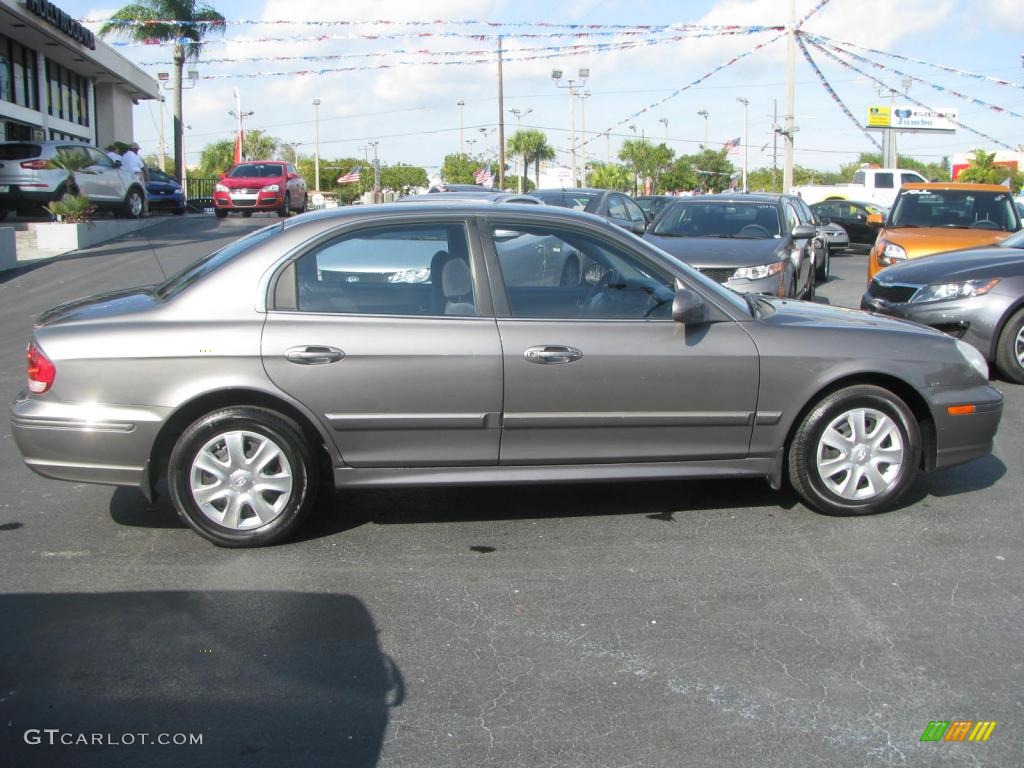 Slate Gray 2002 Hyundai Sonata LX V6 Exterior Photo #44802246