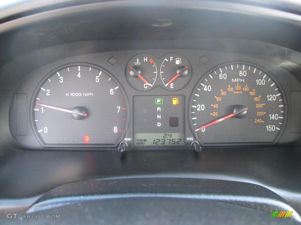 2002 Hyundai Sonata LX V6 Gauges Photo #44802282
