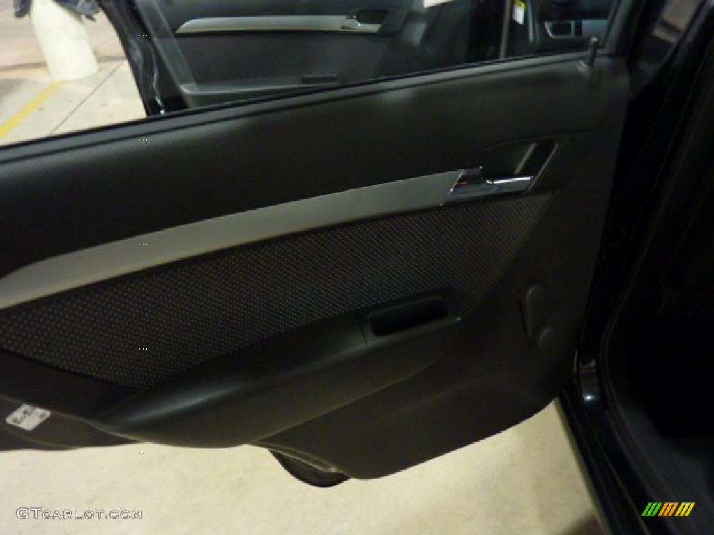 2010 Aveo LT Sedan - Black Granite / Charcoal photo #14
