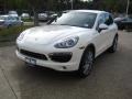 2011 Sand White Porsche Cayenne S Hybrid  photo #1