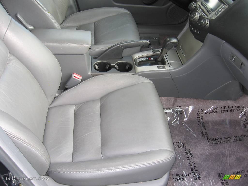2006 Accord EX-L Sedan - Royal Blue Pearl / Gray photo #10