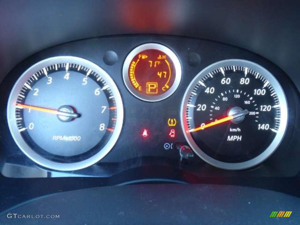2011 Nissan Sentra 2.0 SR Gauges Photo #44808028