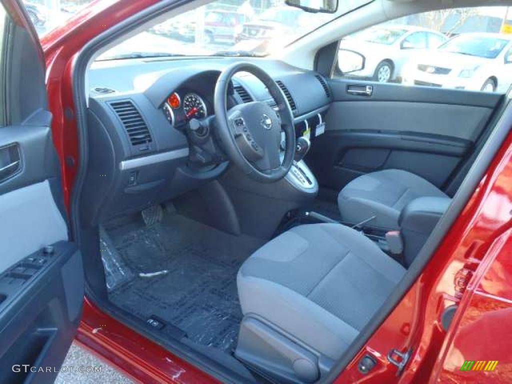 Charcoal Interior 2011 Nissan Sentra 2.0 S Photo #44808516