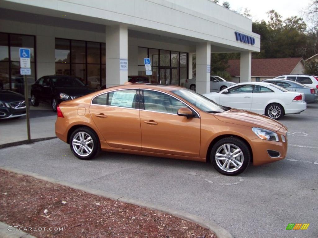 Vibrant Copper Metallic 2012 Volvo S60 T5 Exterior Photo #44808964