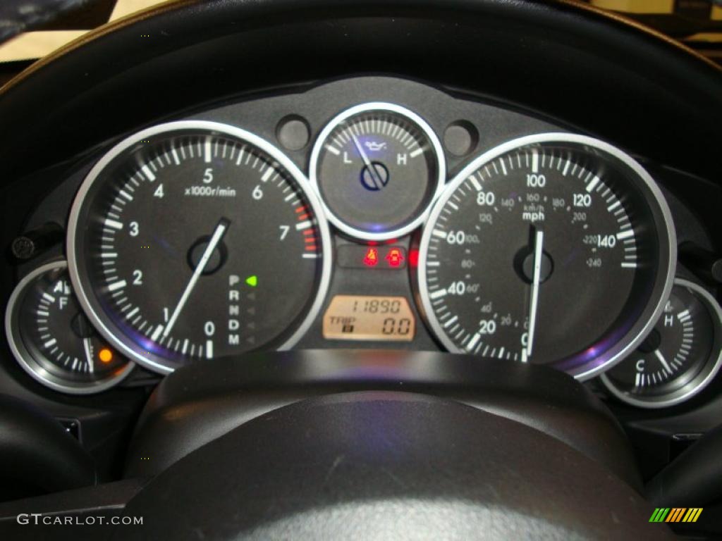 2007 Mazda MX-5 Miata Grand Touring Roadster Gauges Photo #44809444