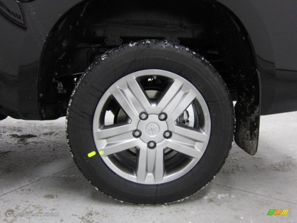 2011 Tundra Limited CrewMax 4x4 - Black / Graphite Gray photo #2