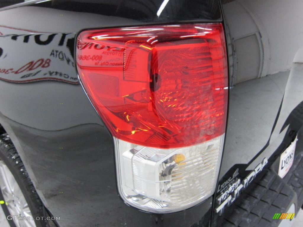 2011 Tundra Limited CrewMax 4x4 - Black / Graphite Gray photo #3