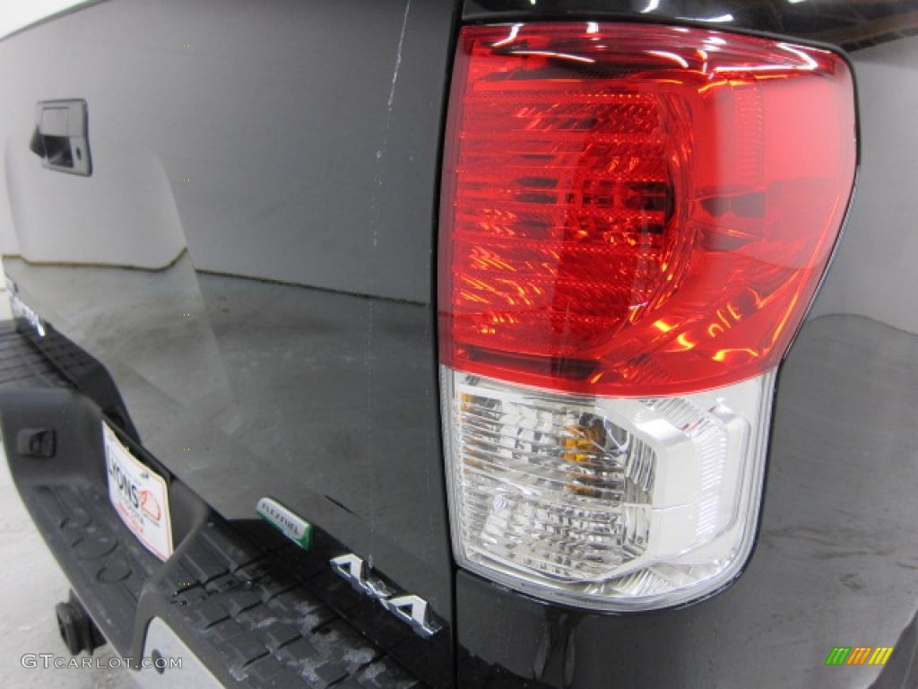 2011 Tundra Limited CrewMax 4x4 - Black / Graphite Gray photo #4