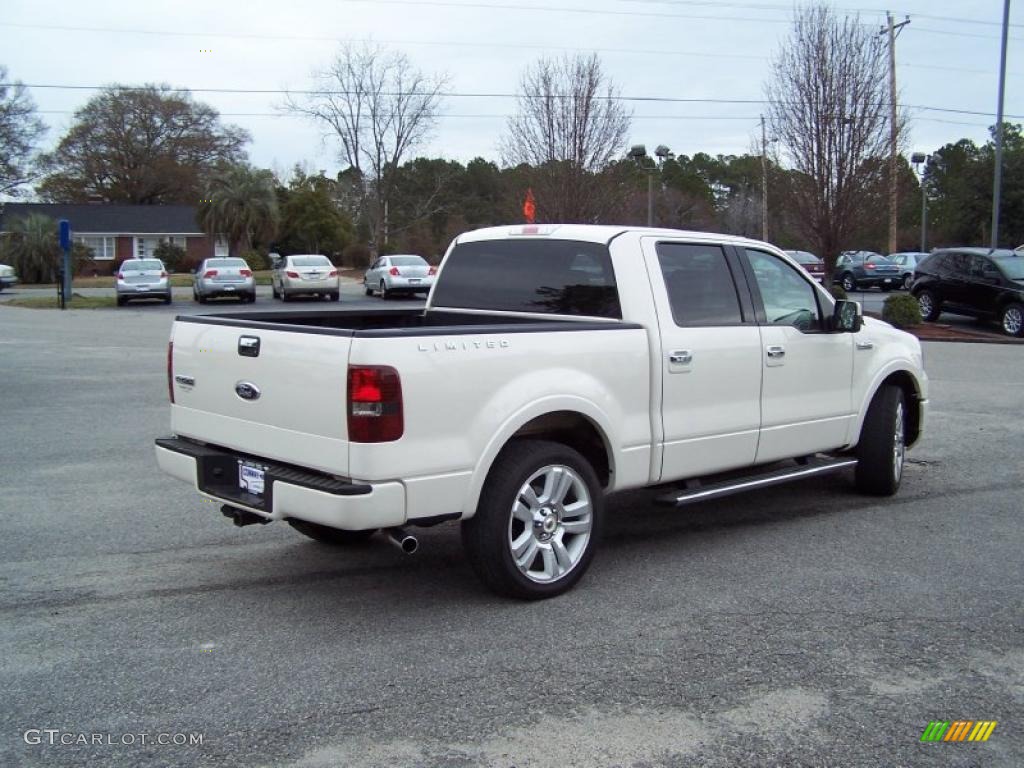 Oxford White 2008 Ford F150 Limited SuperCrew Exterior Photo #44812184