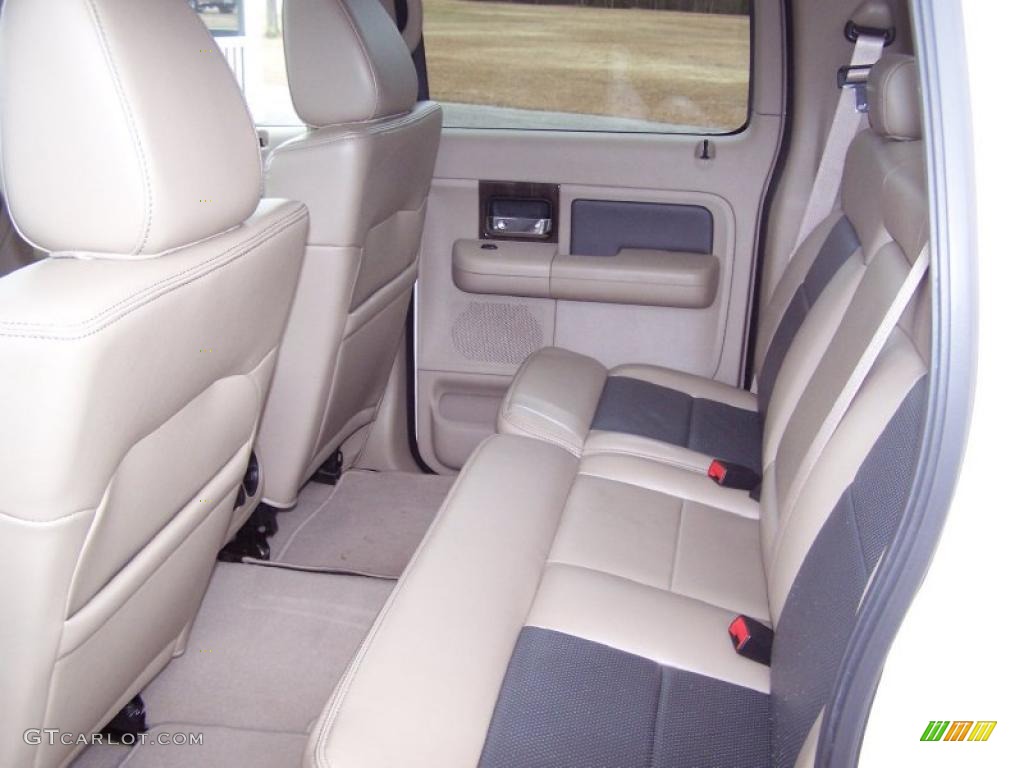 Tan Interior 2008 Ford F150 Limited SuperCrew Photo #44812448