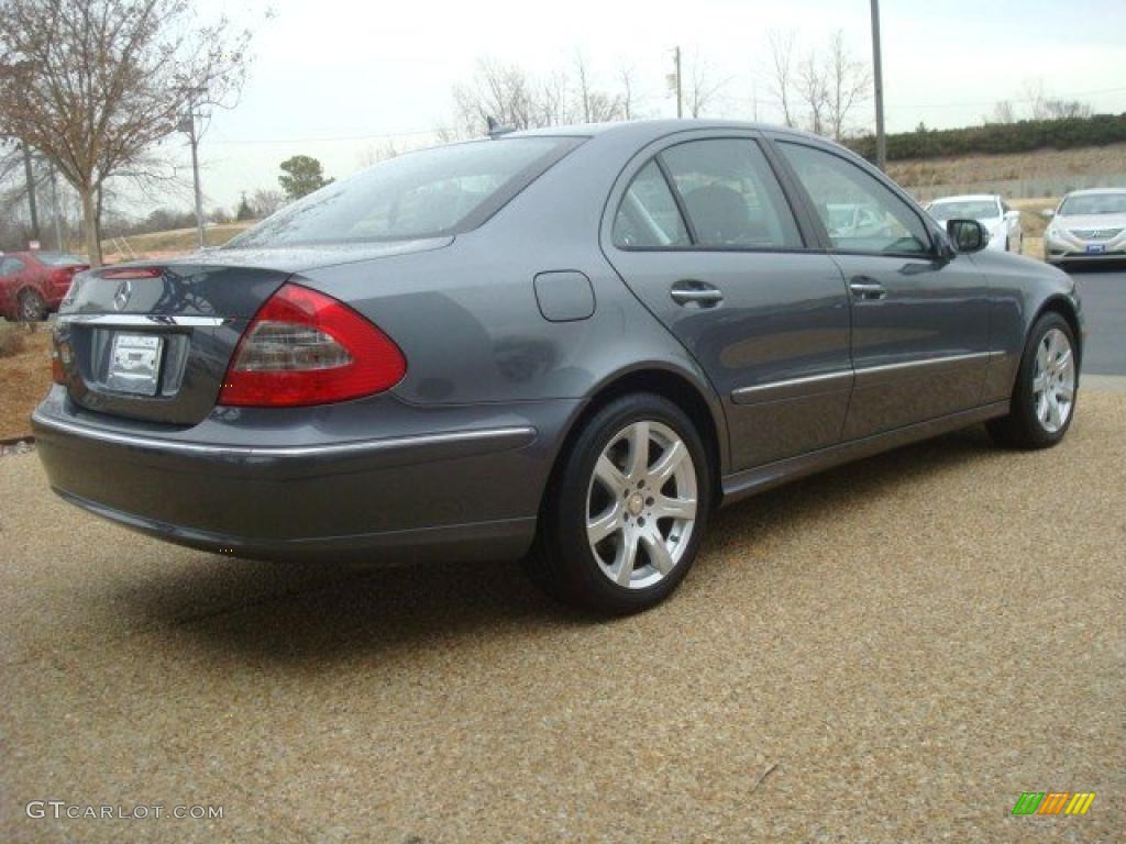 2008 E 350 Sedan - Flint Grey Metallic / Black photo #5