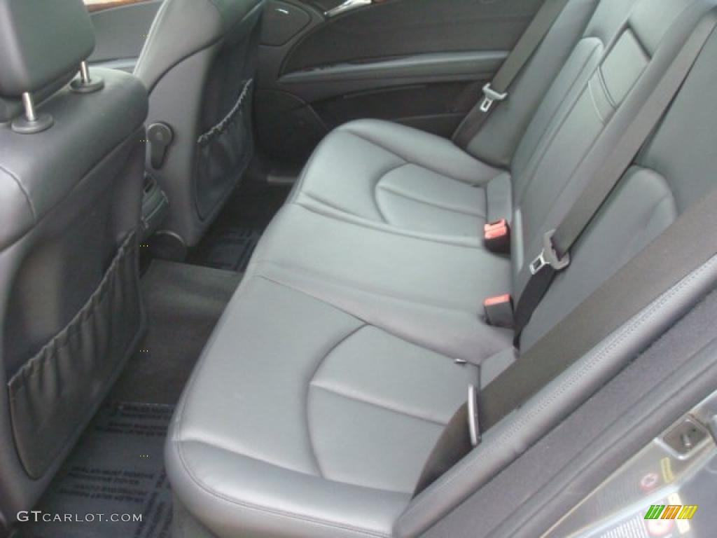 2008 E 350 Sedan - Flint Grey Metallic / Black photo #10