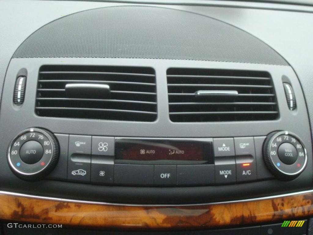 2008 E 350 Sedan - Flint Grey Metallic / Black photo #16