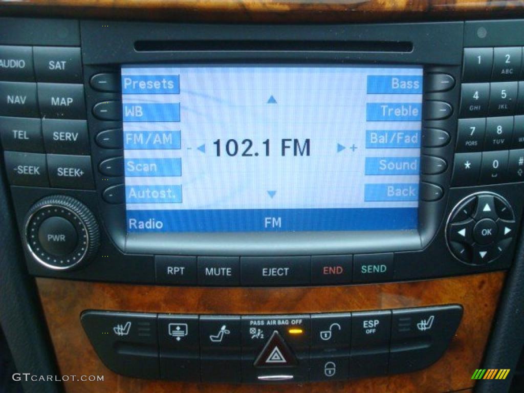 2008 E 350 Sedan - Flint Grey Metallic / Black photo #17