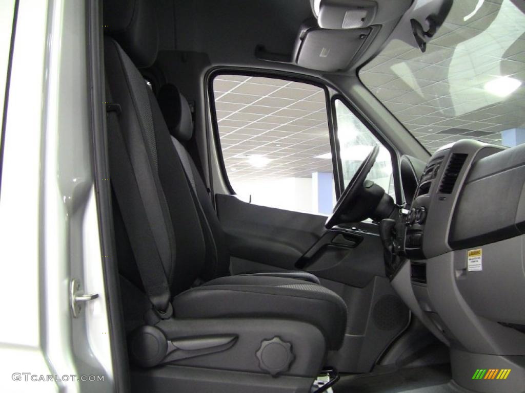 Black Interior 2011 Mercedes-Benz Sprinter 2500 High Roof Passenger Van Photo #44813776
