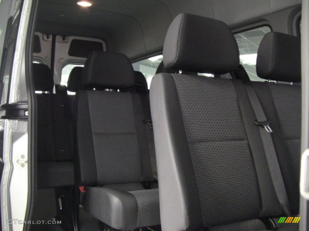 Black Interior 2011 Mercedes-Benz Sprinter 2500 High Roof Passenger Van Photo #44813796