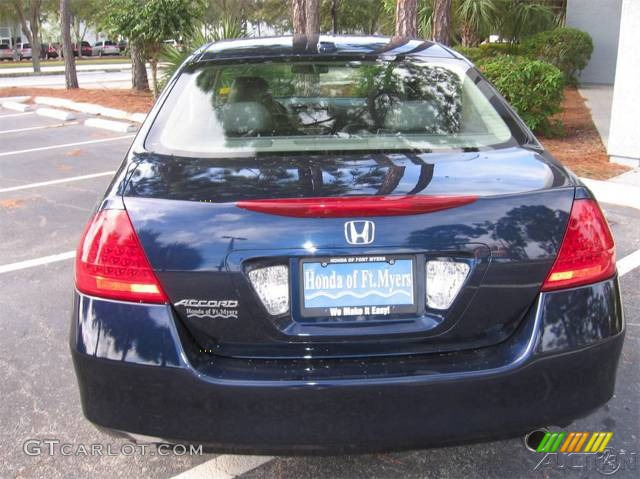 2006 Accord EX-L Sedan - Royal Blue Pearl / Gray photo #24
