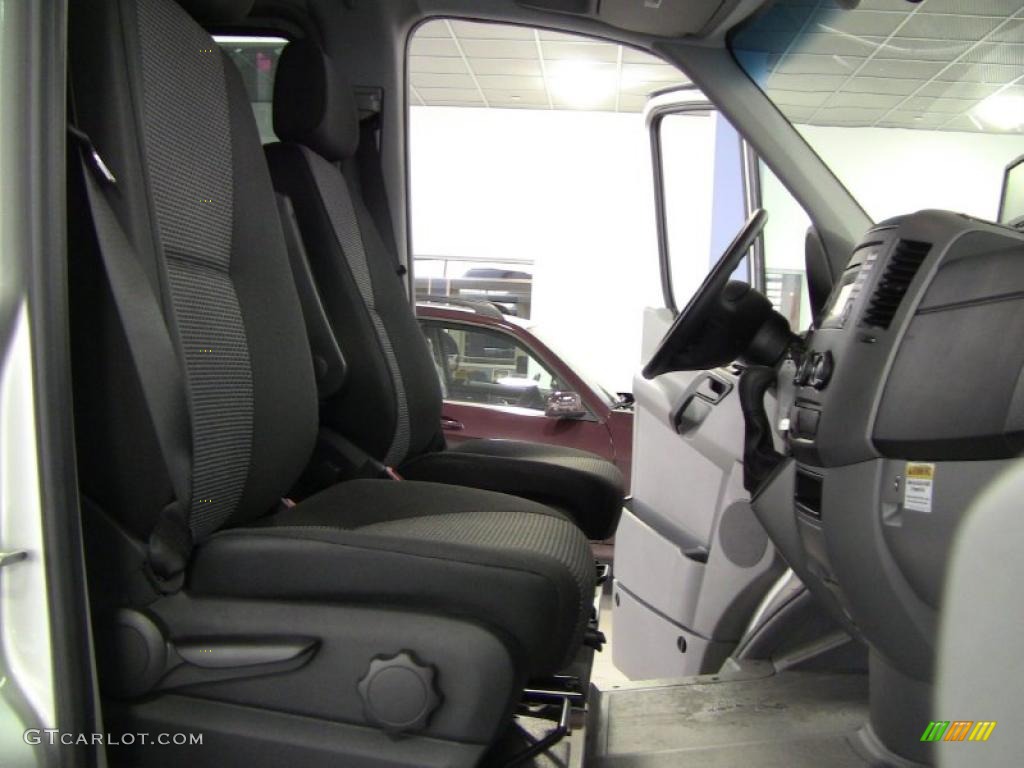 Black Interior 2011 Mercedes-Benz Sprinter 2500 Passenger Van Photo #44814004