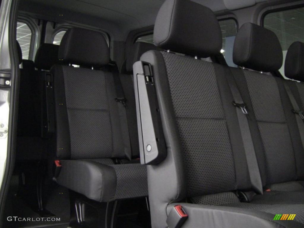 Black Interior 2011 Mercedes-Benz Sprinter 2500 Passenger Van Photo #44814020