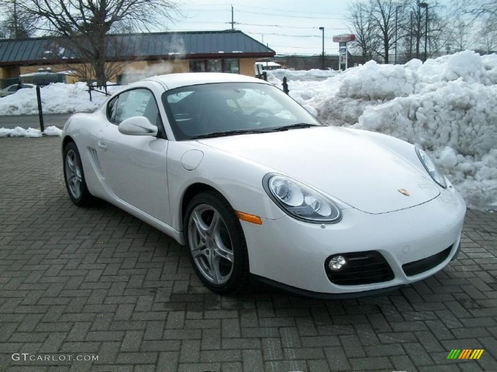 Carrara White 2011 Porsche Cayman Standard Cayman Model Exterior Photo #44814432