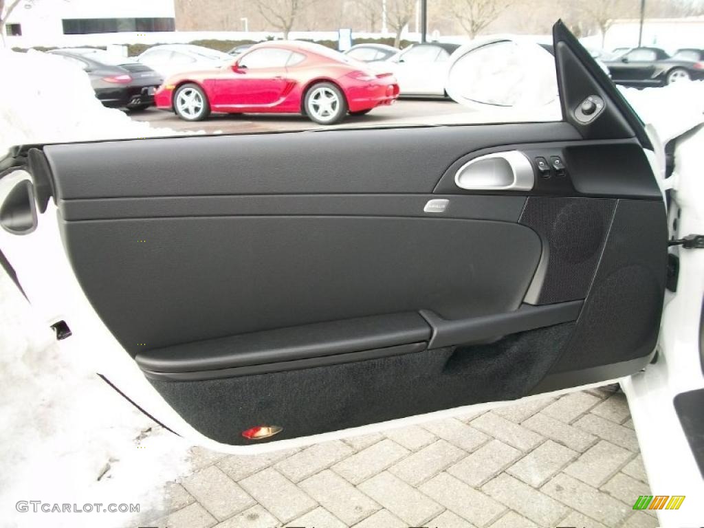 2011 Porsche Cayman Standard Cayman Model Black Door Panel Photo #44814524