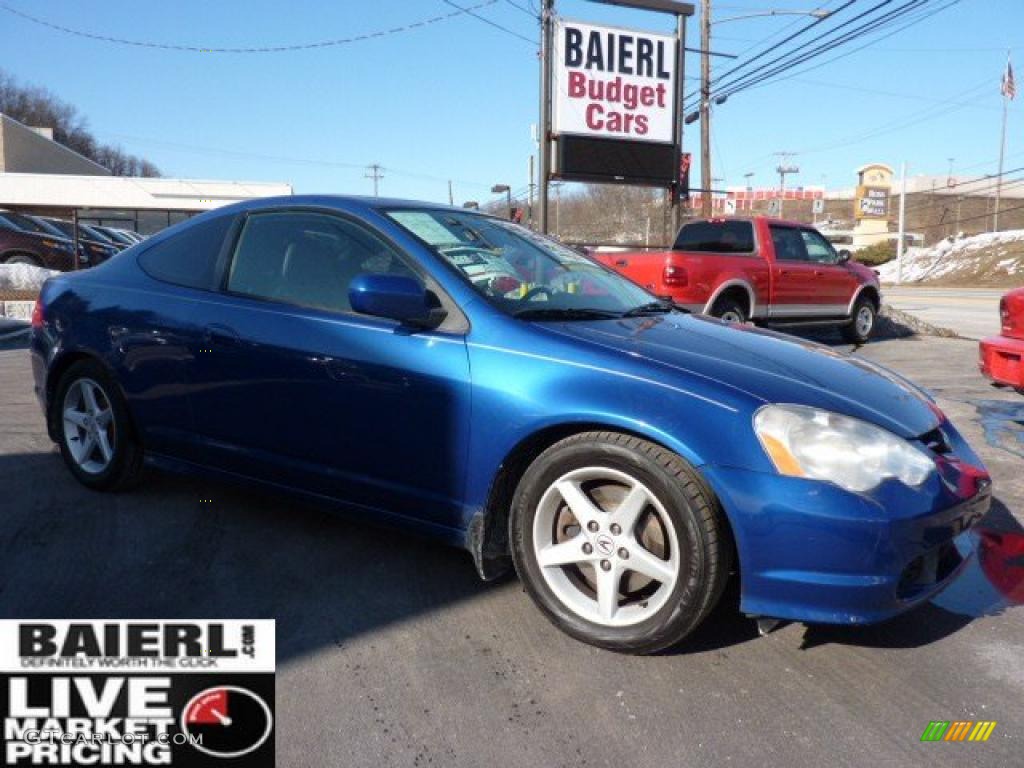 2004 RSX Type S Sports Coupe - Eternal Blue Pearl / Ebony photo #1