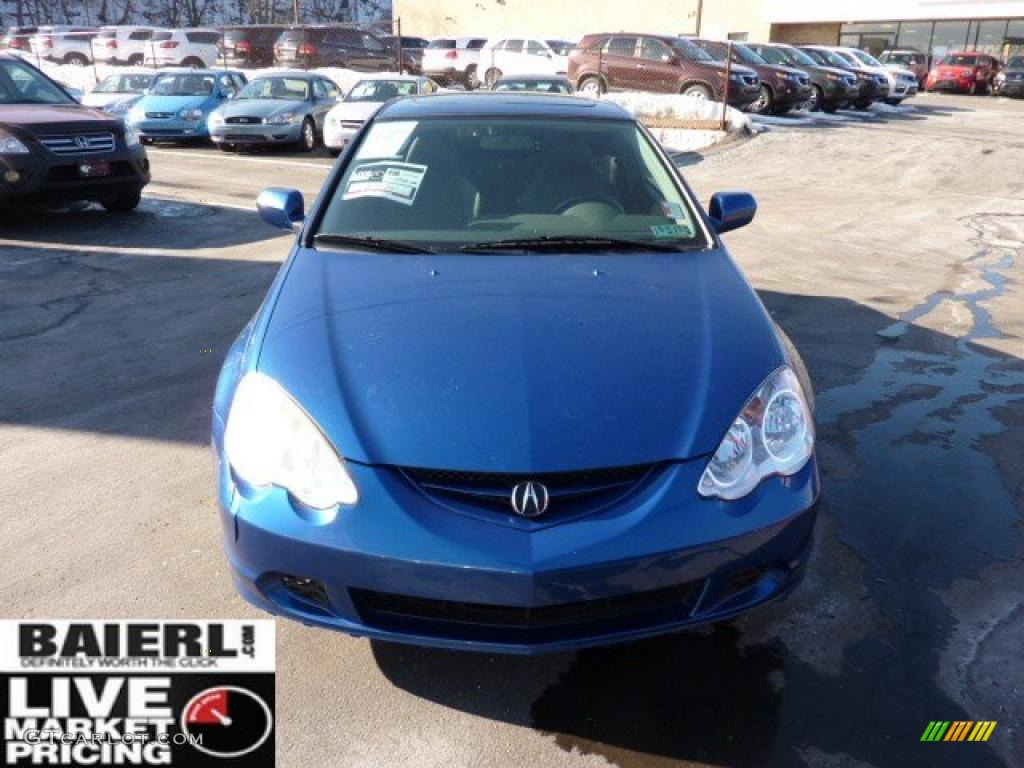 2004 RSX Type S Sports Coupe - Eternal Blue Pearl / Ebony photo #2