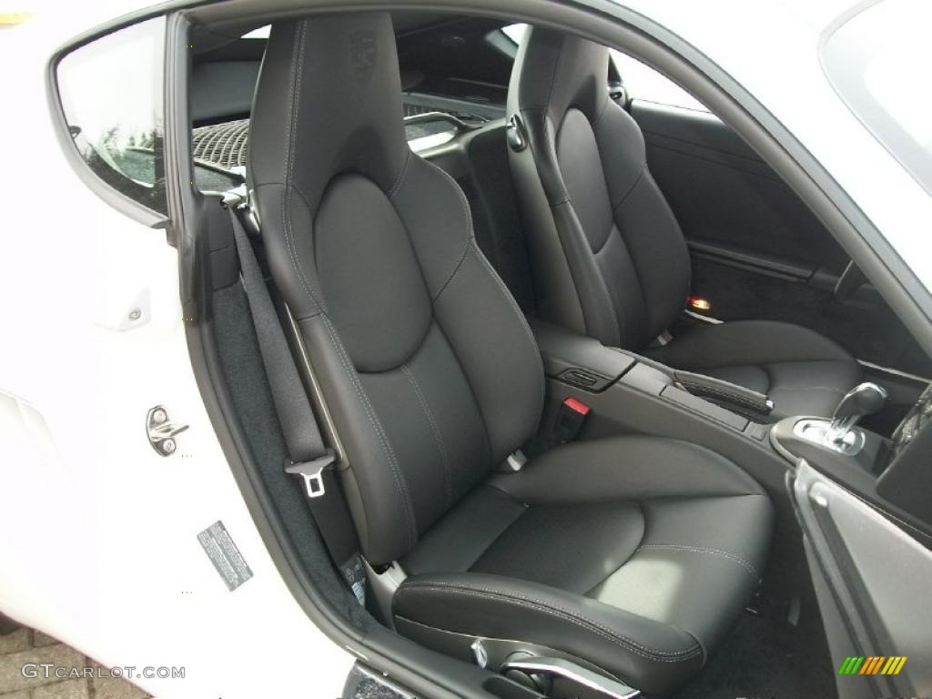 Black Interior 2011 Porsche Cayman Standard Cayman Model Photo #44814809