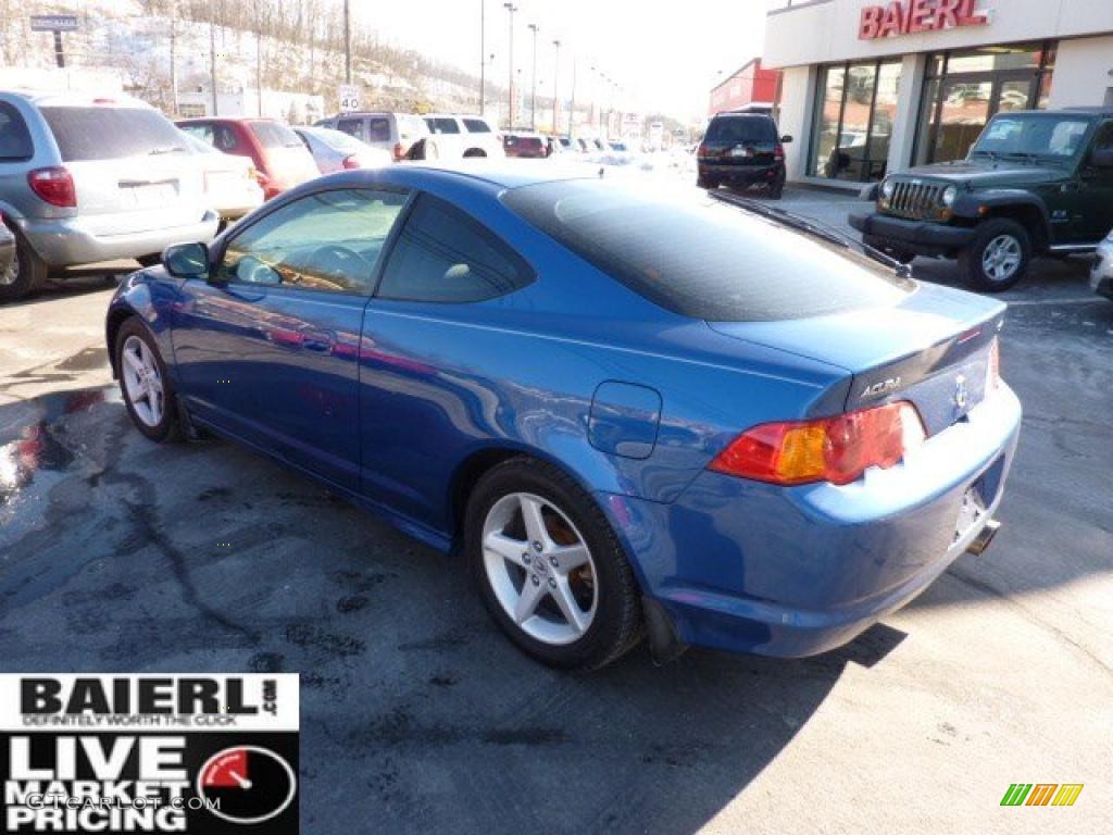 2004 RSX Type S Sports Coupe - Eternal Blue Pearl / Ebony photo #5