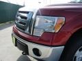 2010 Red Candy Metallic Ford F150 XLT SuperCrew 4x4  photo #9
